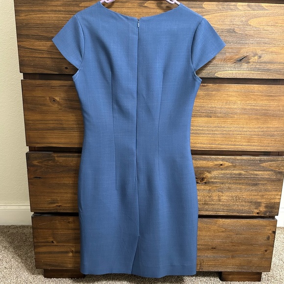 Blue Work Dress (Suit Material) - Picture 3 of 5